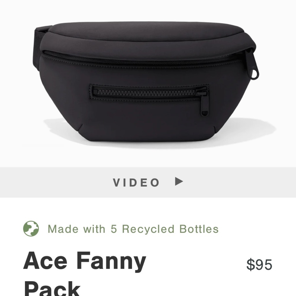 Dagne Dover Ace Fanny Pack, perfect condition!